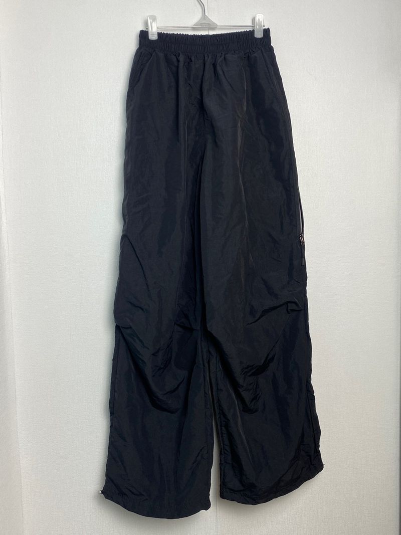 Coloration zipper nylon pants 2C
