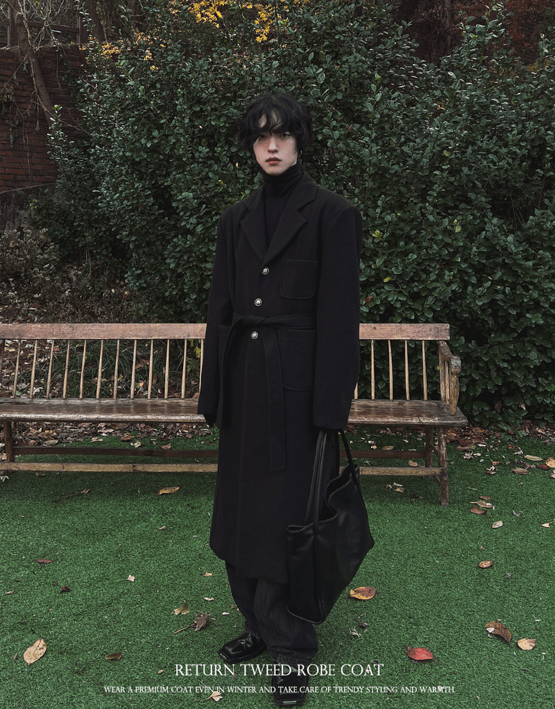 2PLAN（ツープラン）の「リターンツイードローブコート (2 color)（Jackets/Outerwear）」
