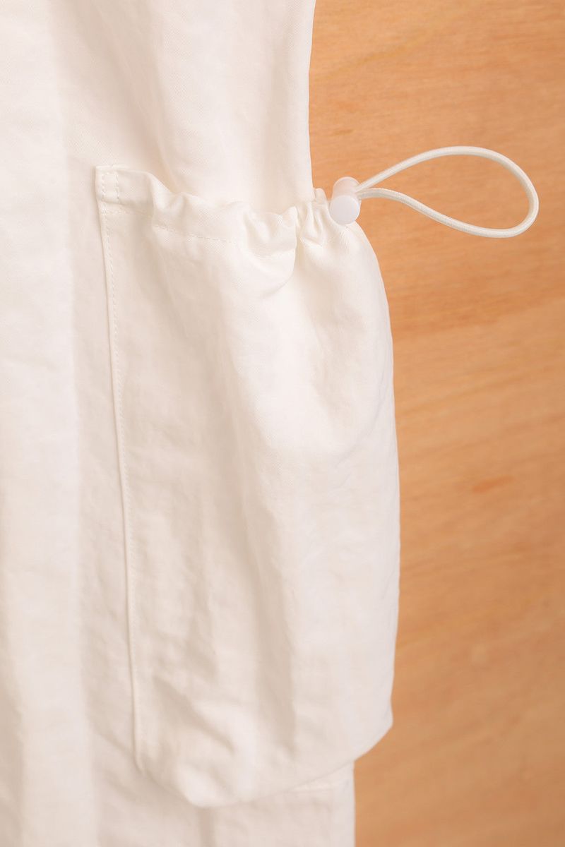 PIA CARGO SKIRT-APOLLO WHITE