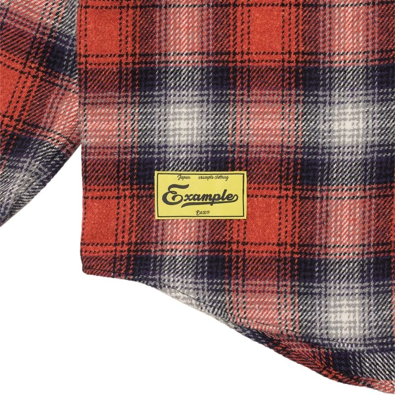 EXAMPLE BBBEAR CHECKSHIRTS