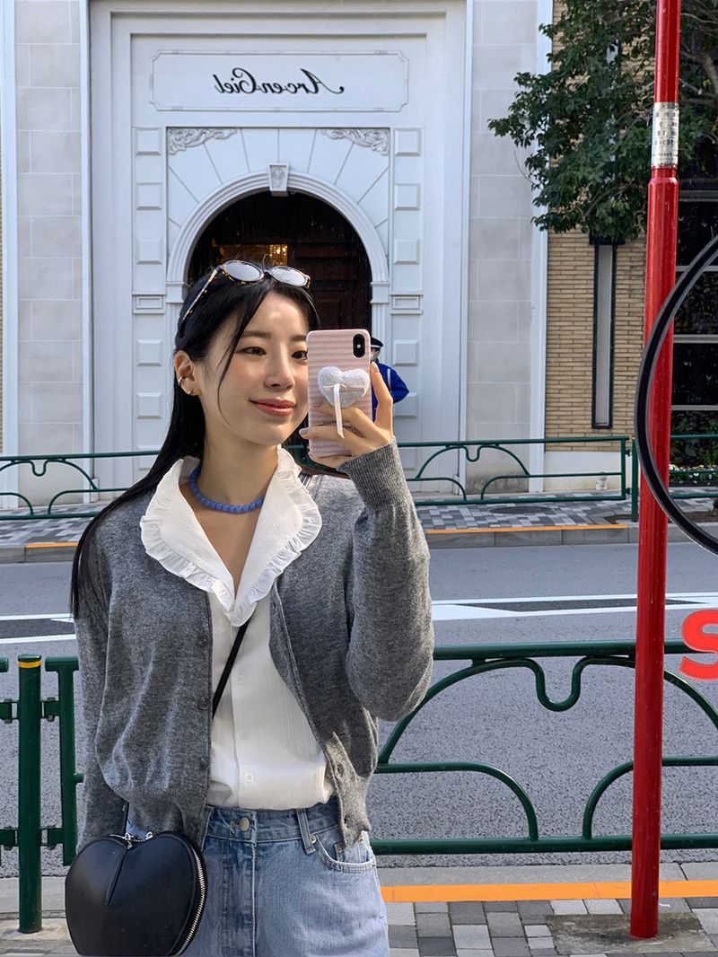 [MADE] Hashh wool round cardigan