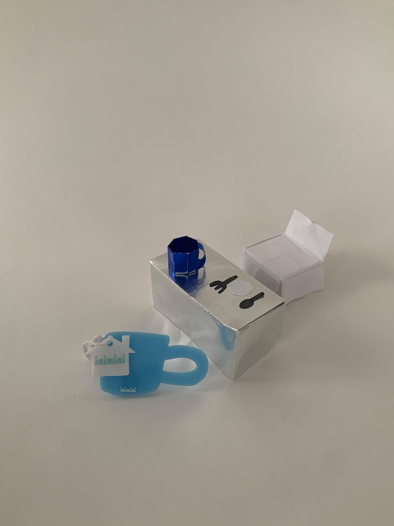Bluecup keyring