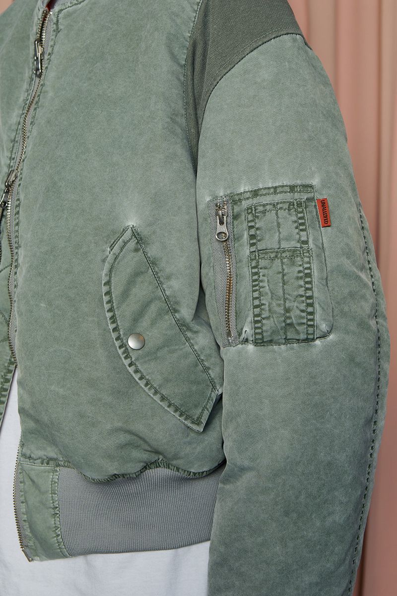 PIGMENT MA-1 JUMPER / KHAKI