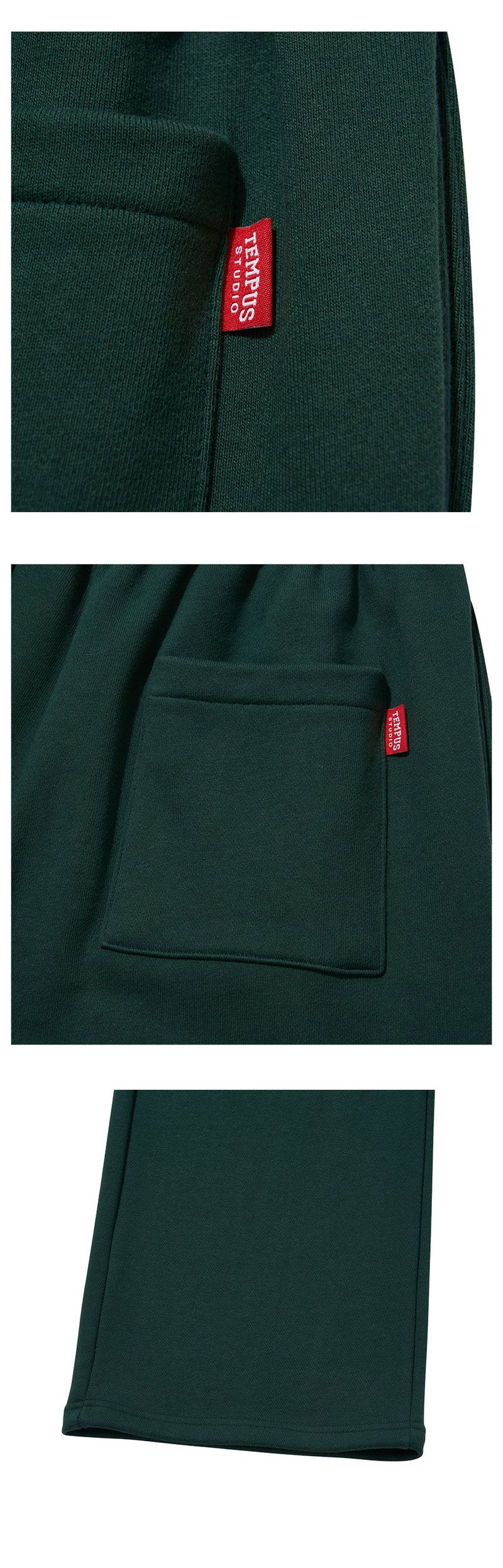 TEMPUS BASIC PANTS [DEEP GREEN]