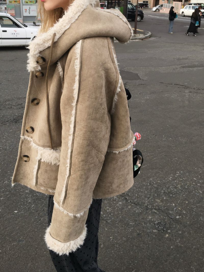 Camel Crop Suede Fur Mustang (2c)