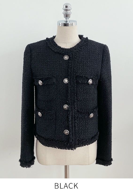 Linzer Round Surgical Tweed Jacket