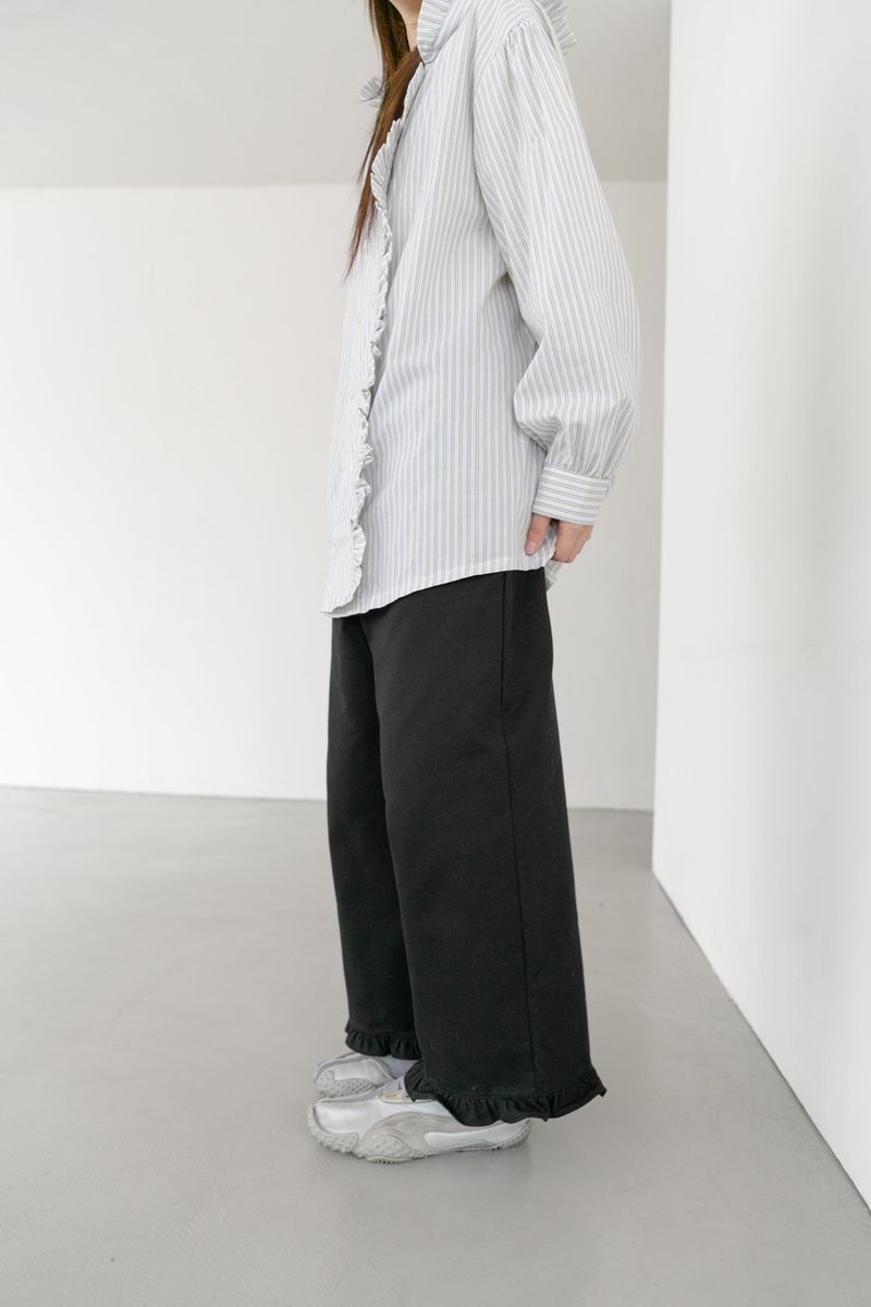 omoosoohy(オムスヒ)の「frill cotton banding pants(2colors)(Pants)」
