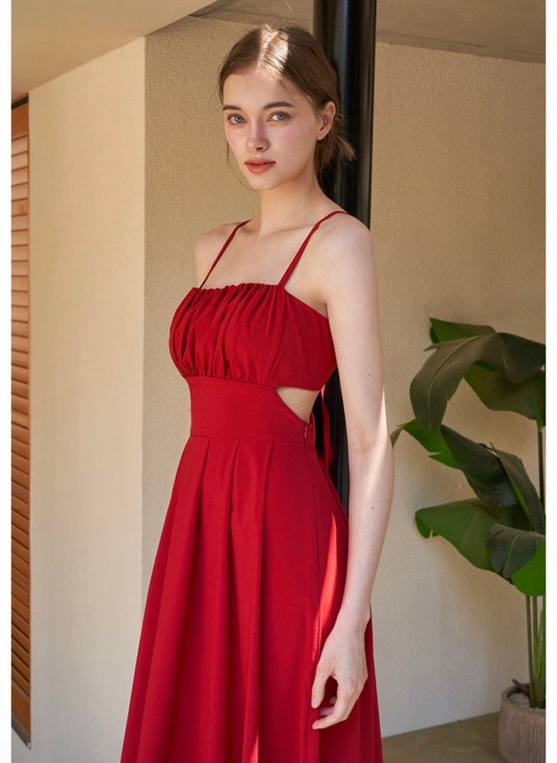 Eloise Dress Red
