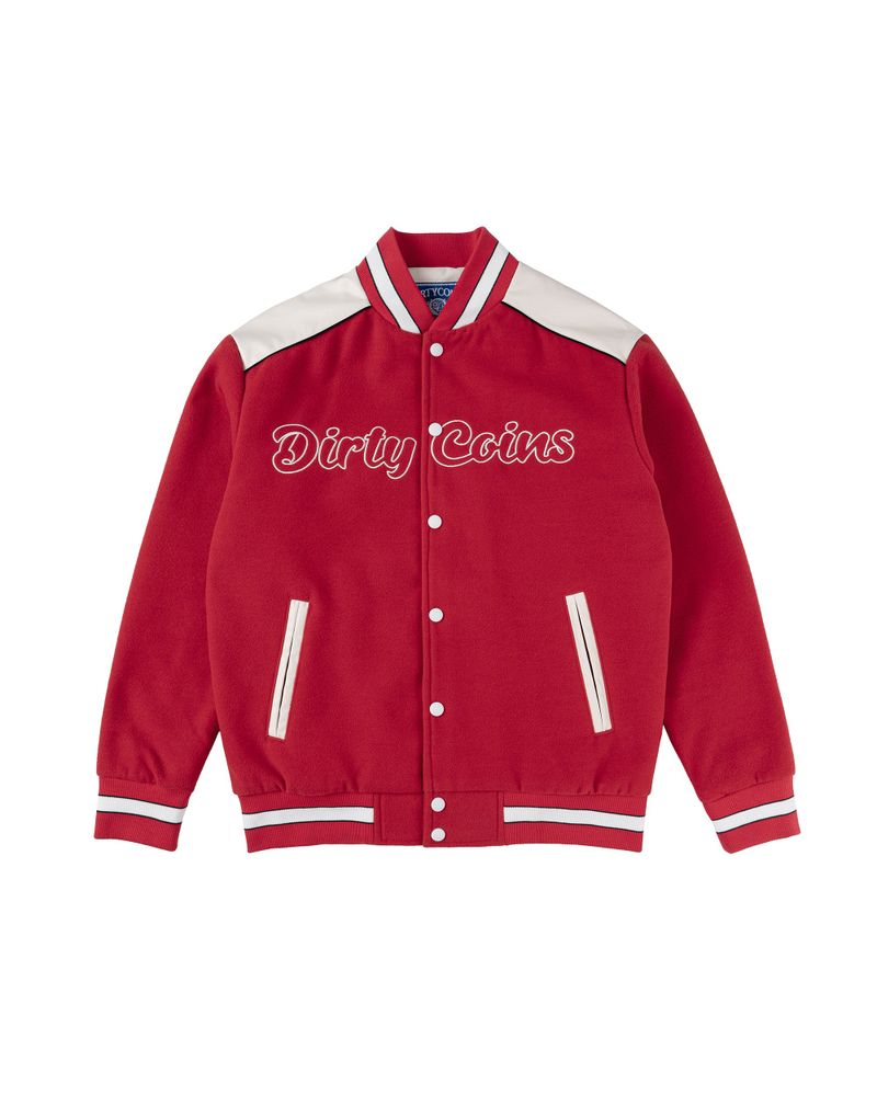 DirtyCoins(ダーティーコインズ)の「University Felt Varsity Jacket - Red(Jackets/Outerwear)」