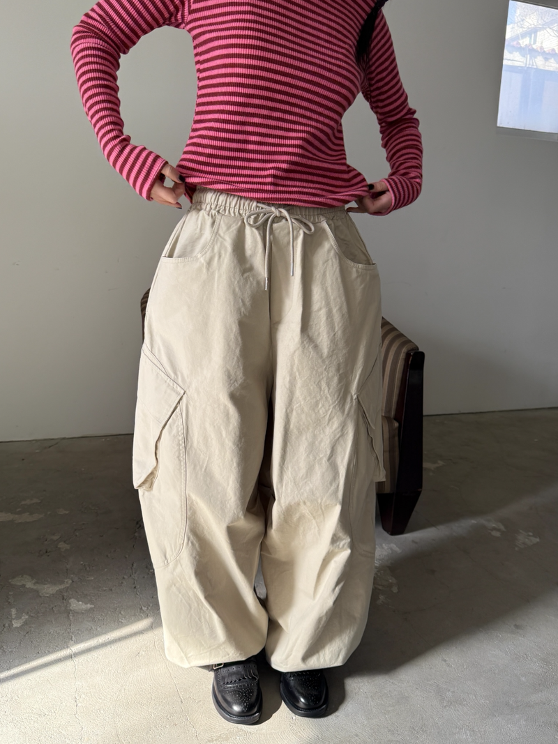 balloon cargo banding pants