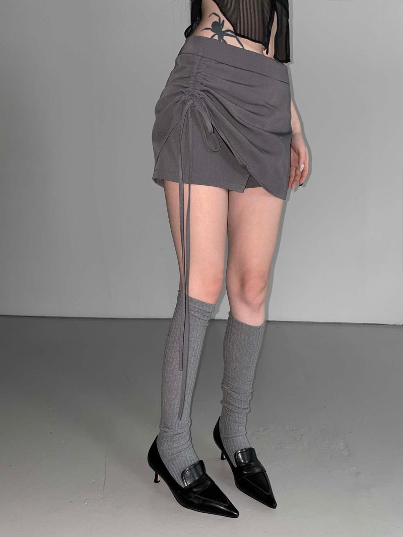 shirring formal skirts(2 color)