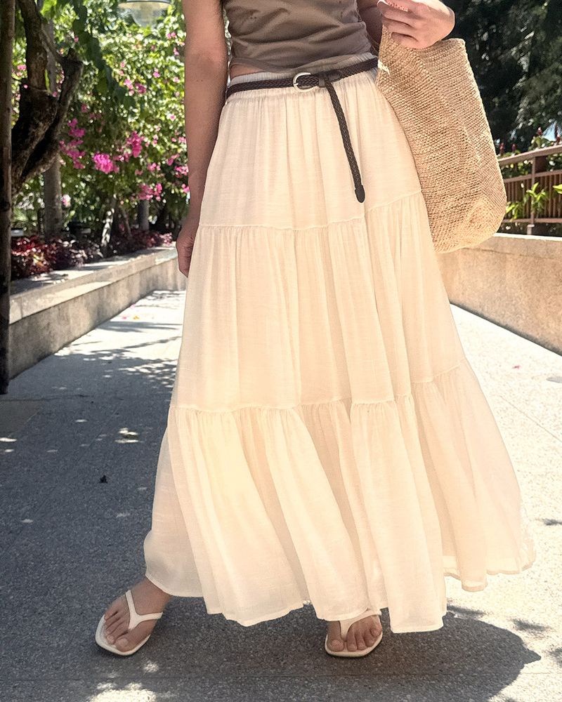 MAYBINS(メイビンス)の「Retb long skirt(Skirts)」