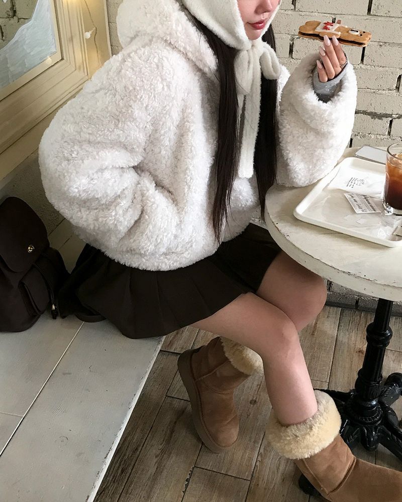 [ORIGINAL] Hershey Boa Hooded Jumper