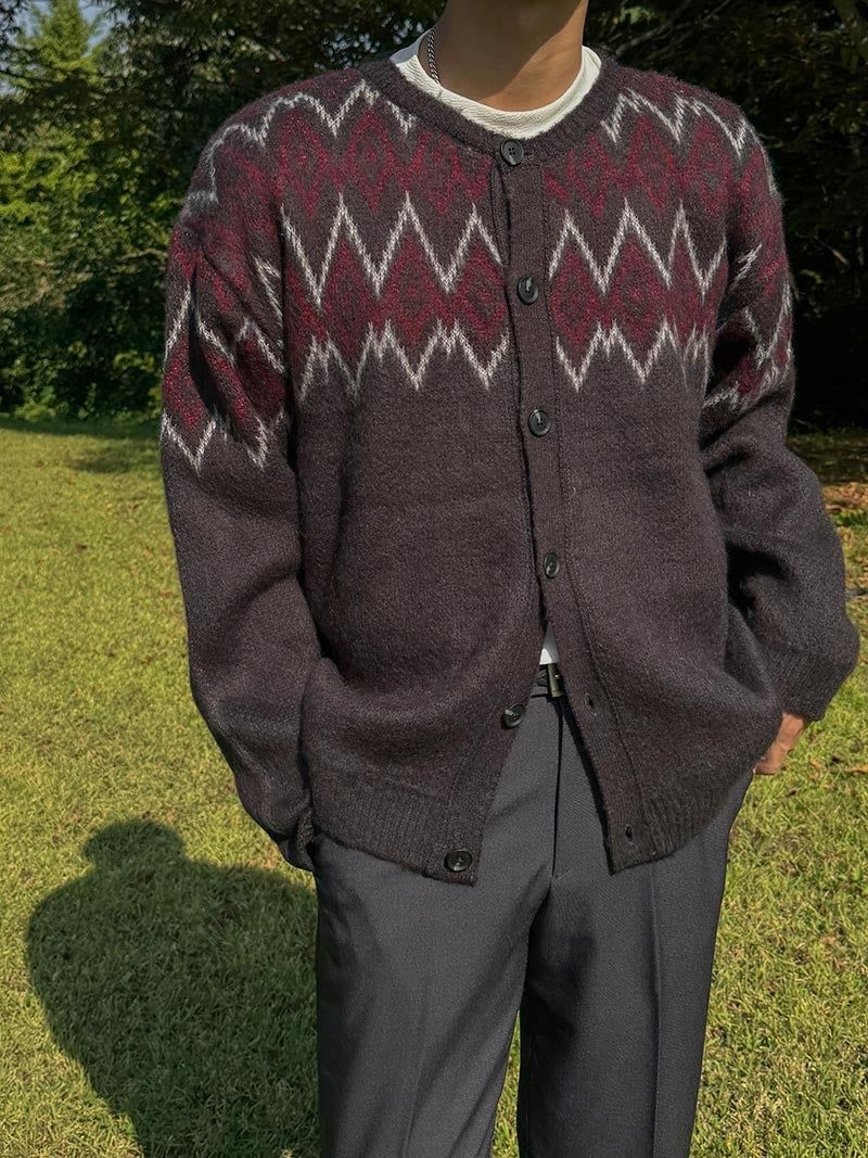 ASCLO(エジュクロ)の「ASCLO Shadow Brush Cardigan (2color)(Tops)」