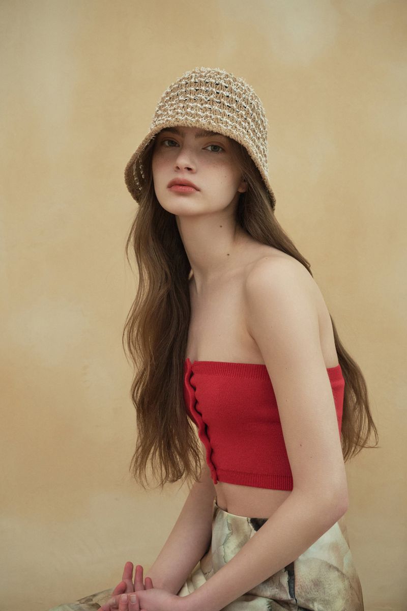 DARBY bucket hat_beige