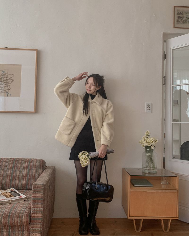 Fur Half Jacket
