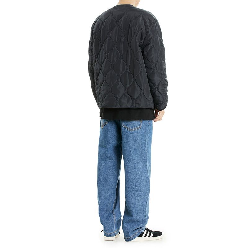 BASIC LOGO QUILTED JACKET