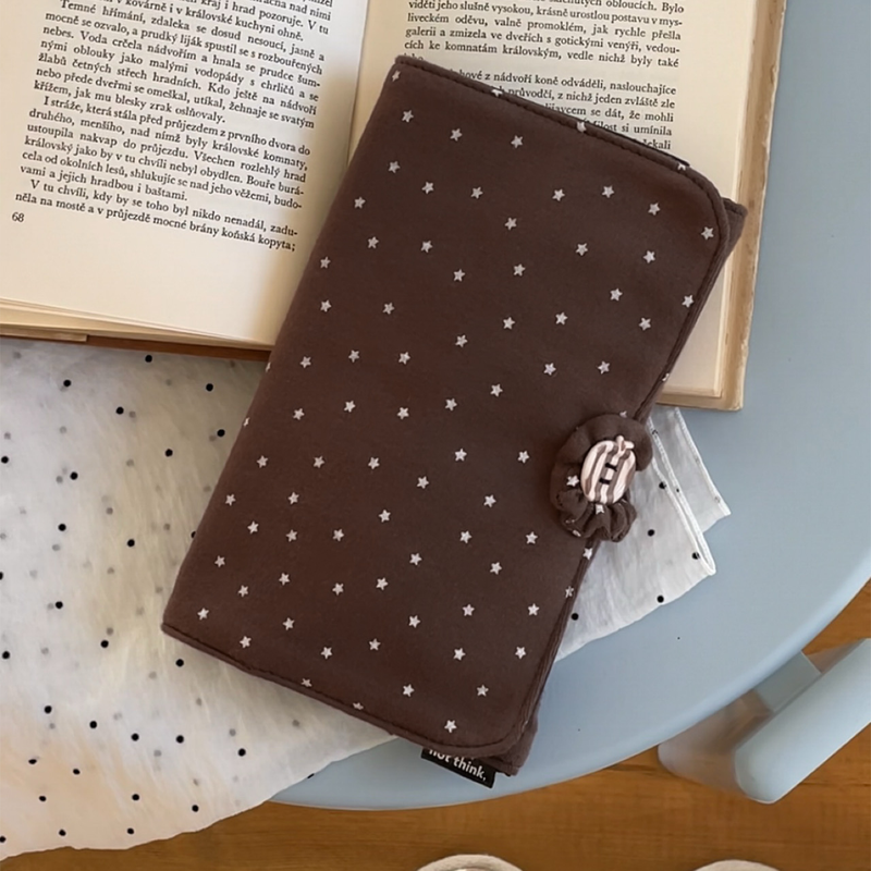 Roll Pouch (Bebe Star Brown)