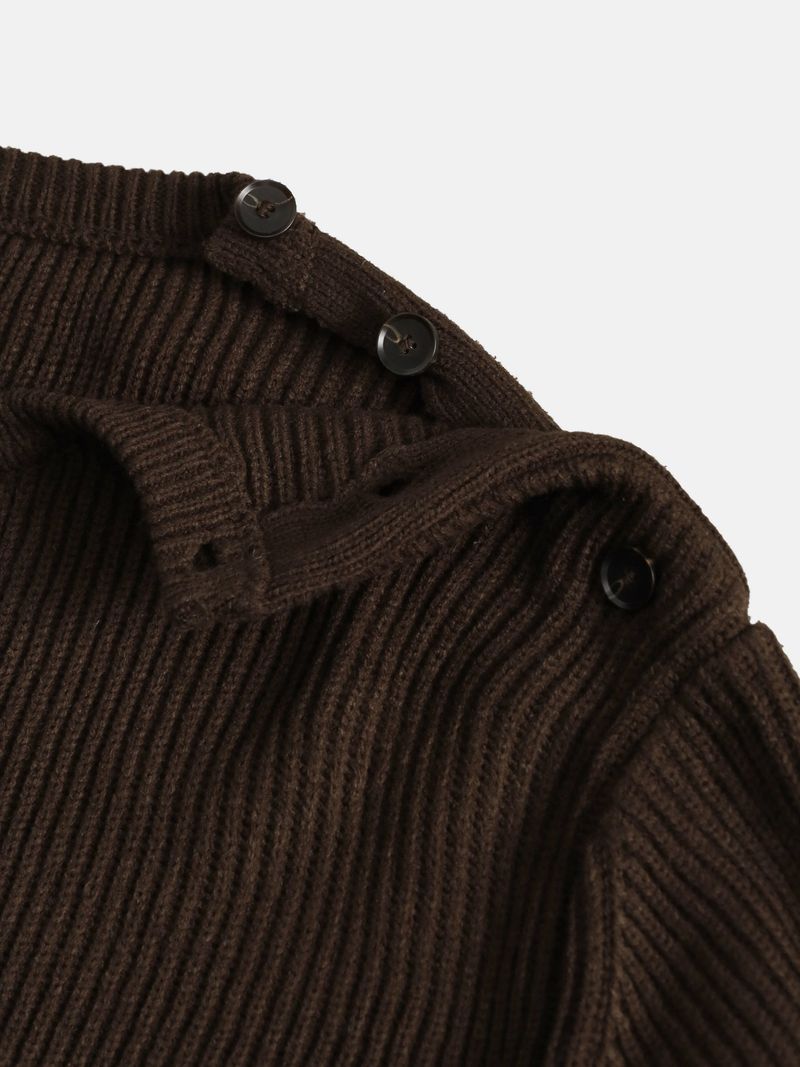 OA Mode Shoulder Round Knitwear (4 colors)