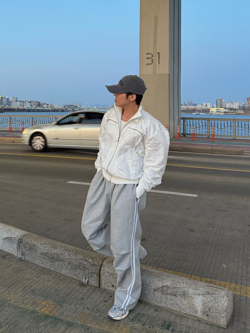 Banded ma-1 windbreaker