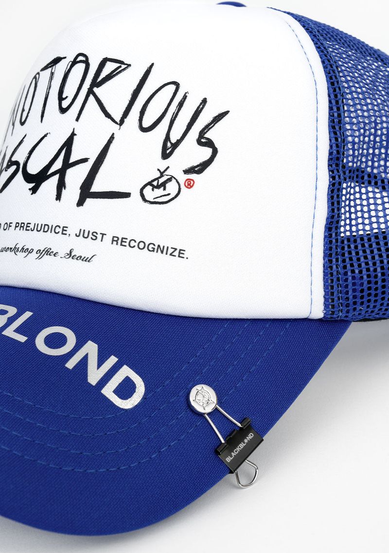 BBD Rascal Trucker Mesh Cap (Blue)