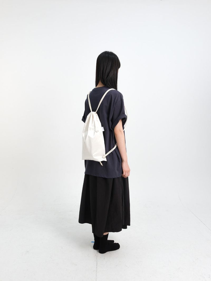 Girl string bag - White