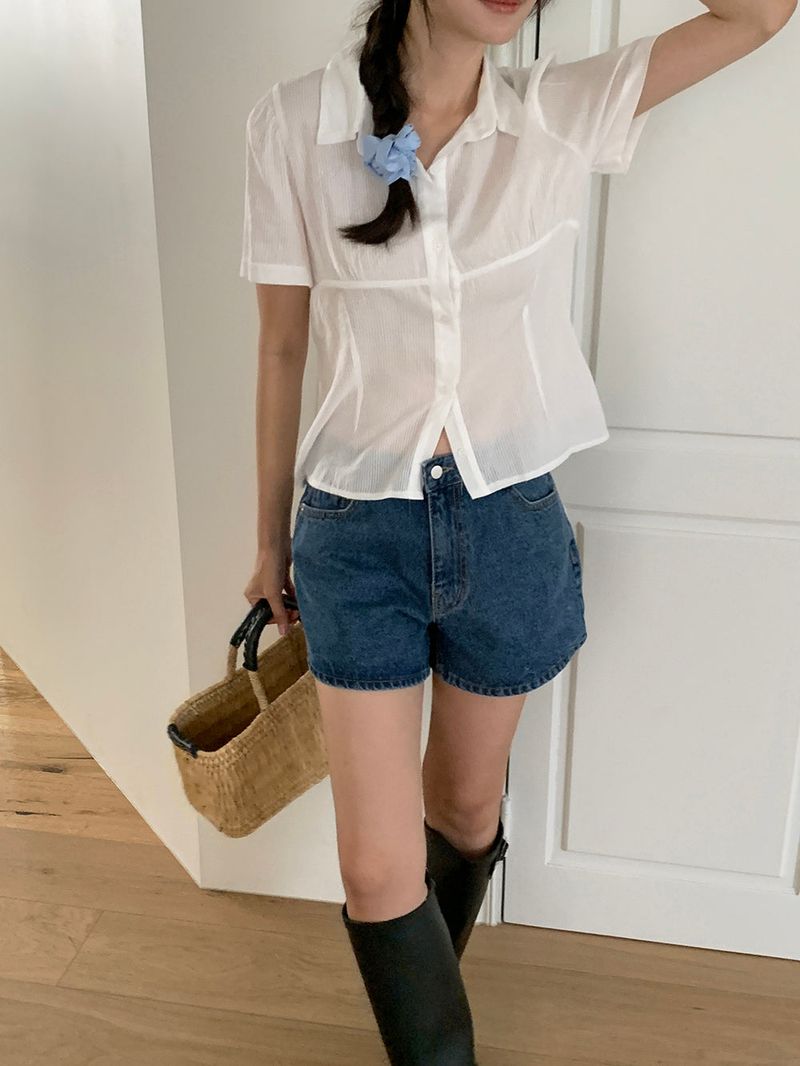 [MADE] Delrose Denim Shorts
