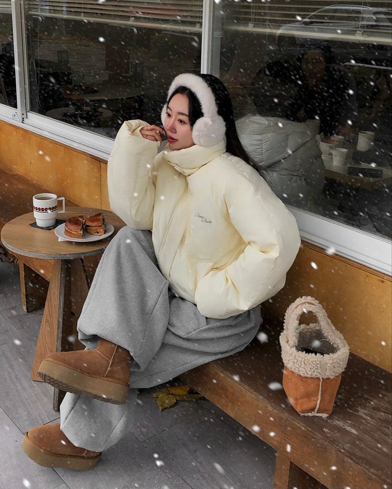 [ORIGINAL] Ronnie Raglan Short Down Jacket