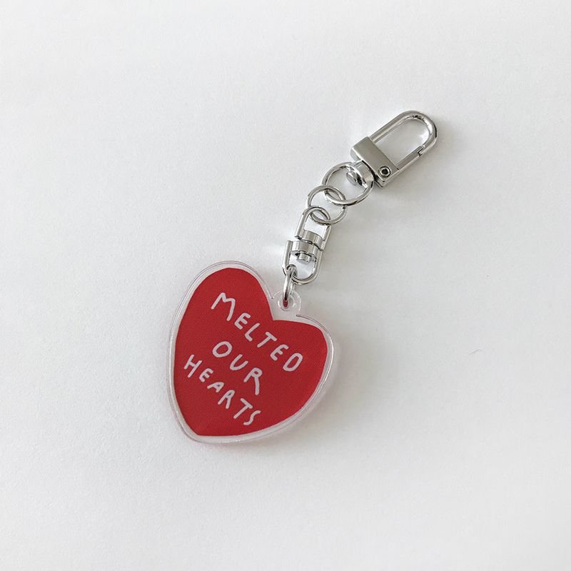 Melted Our Hearts Keyring (2C)