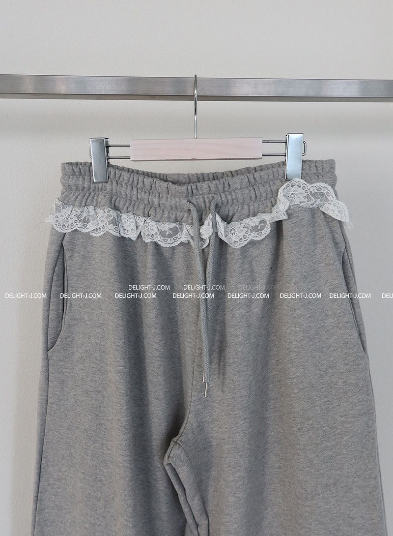 Levit Frill Lace Jogger Pants