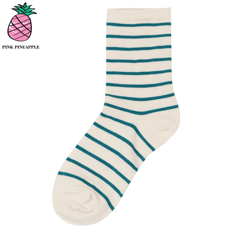 [3 PIECES 1 SET] JOHN STRIPE SOCKS