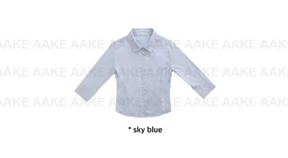 CURVE LINE SLIM SHIRT