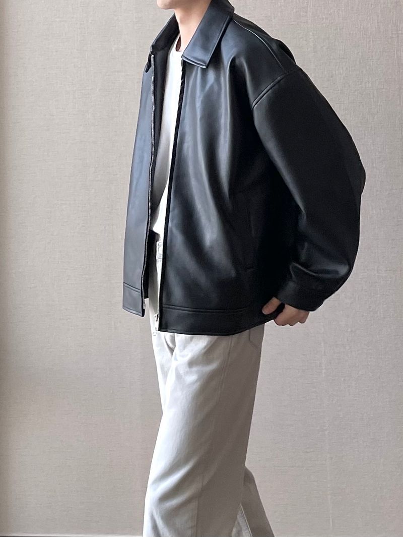 Cent Archive vegan leather jacket