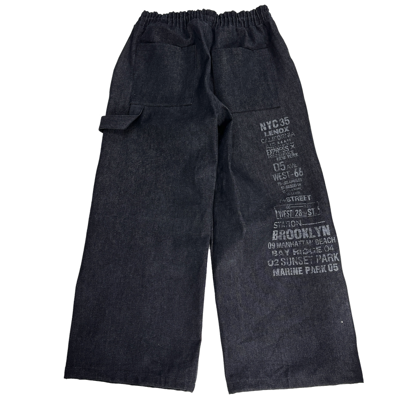 code denim big work pants