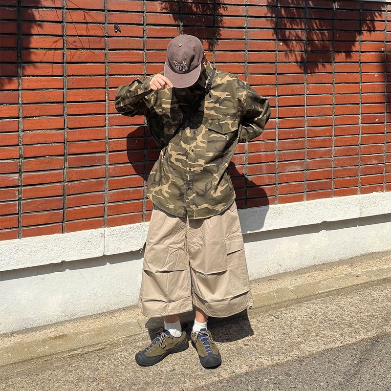 Vintage 8-Part Bermuda Cargo Pants