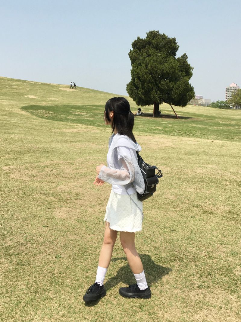 Popo Boucle banding short pants (3c)