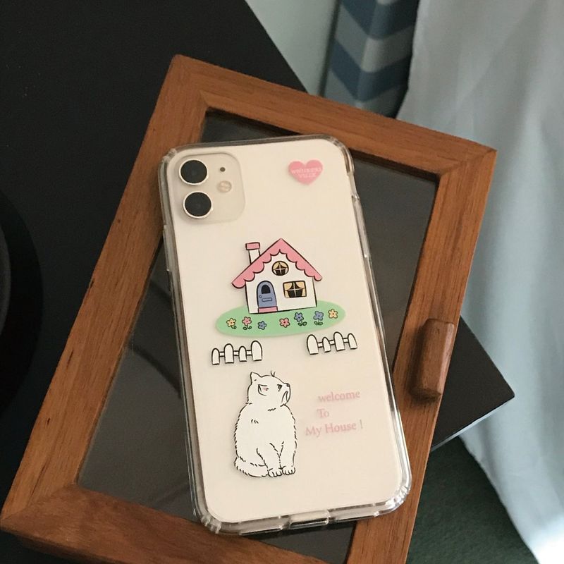 [MADE]Pink House Jelly Hard Case