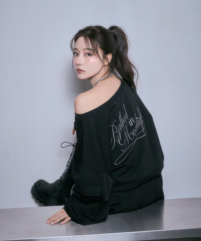 ANDGEEBEE（アンジービー）の「ワンショルジッププルオーバー（Tops）」