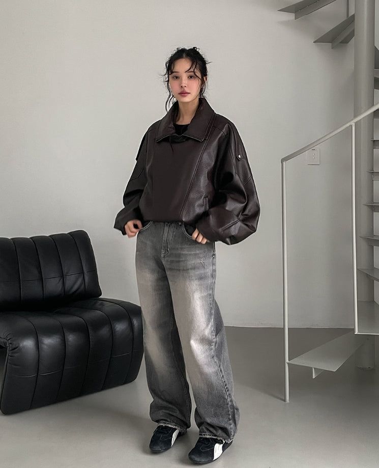 Kanto Double Rider Leather Jacket