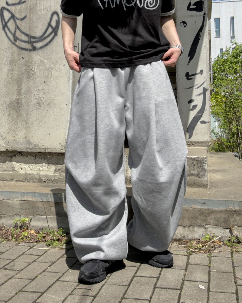 Roven Pintuck Curved Sweat Pants