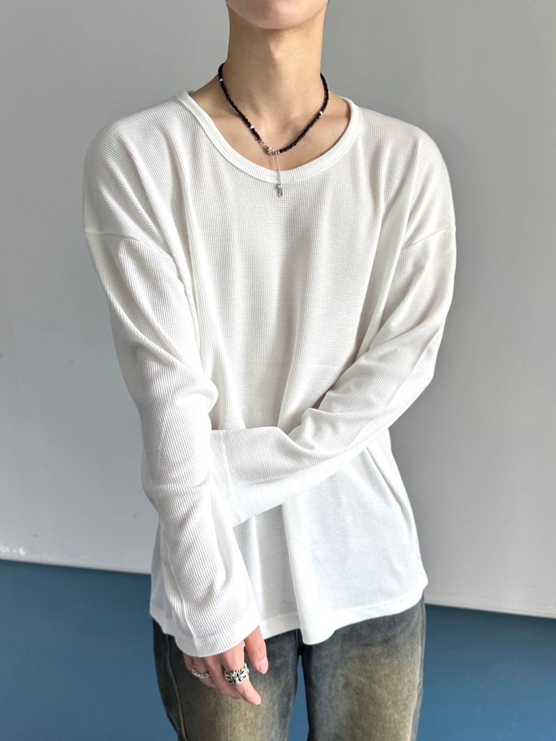 Module Basic Waffle Uniqlo Long Sleeve 4C