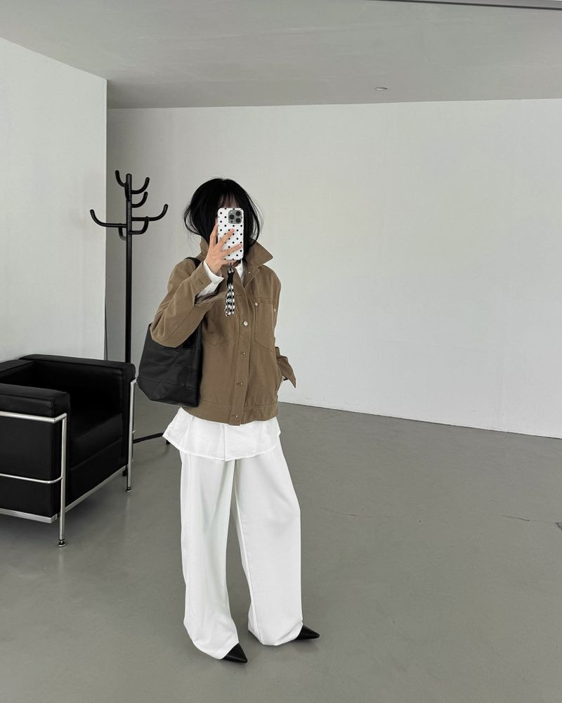 Rivet dyed jacket (Unisex)