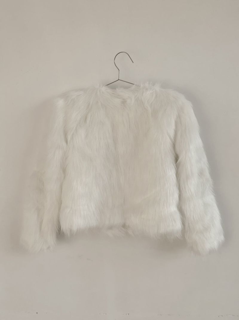 Uress Vintage Fur Jacket (White)