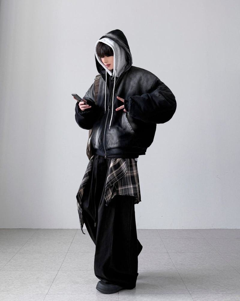 Ashd Padding Hood Zip-Up