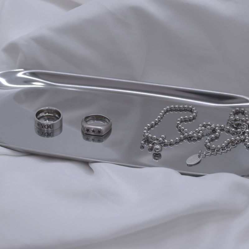 Star You Letter Plane Ring