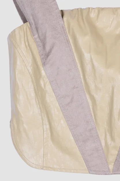 VIA FAKE LEATHER TANK