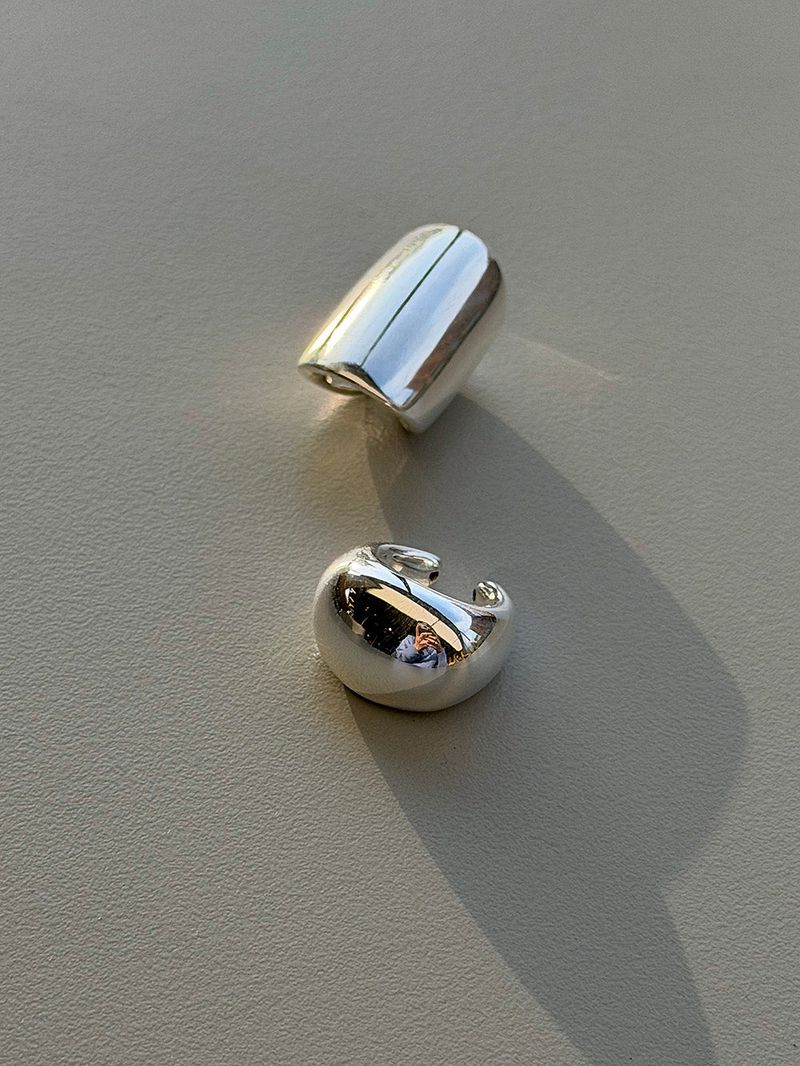 MOSXE（モスクス）の「[925silver] モールドイヤーカフ (2type)（アクセサリー）」