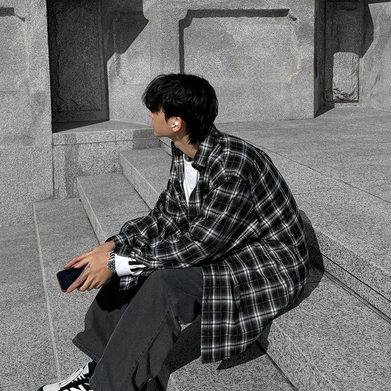 ASCLO(エジュクロ)の「ASCLO Del Gradation Check Shirt (2color)(Tops)」