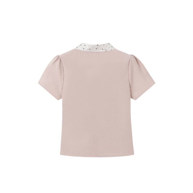 Rami Dot Scarf Blouse