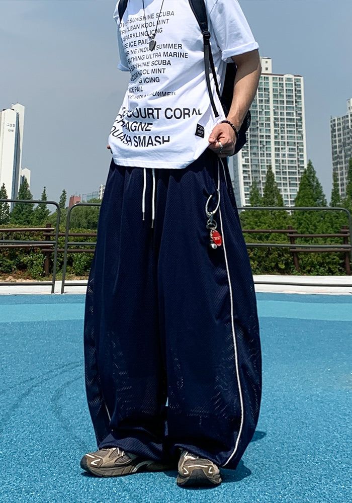 SEMIKAJI（セミカジ）の「UP Track Mash Balloon Jogger Pants（Pants）」